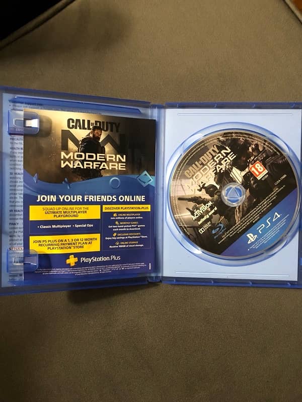 Call of dity Modern warfare/PS4 original 1