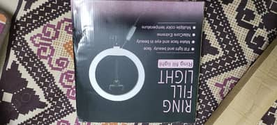 brand new ring light with Paul & mobile holder