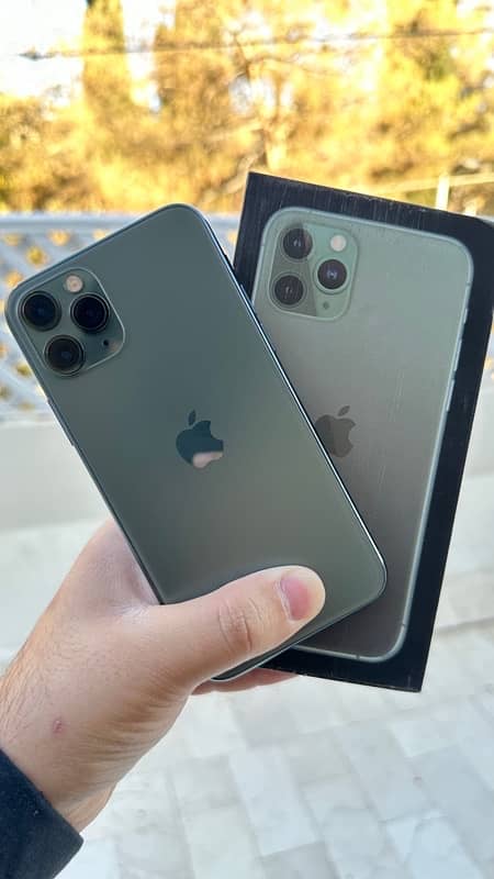 Iphone 11 Pro dual PTA Approved with box 1