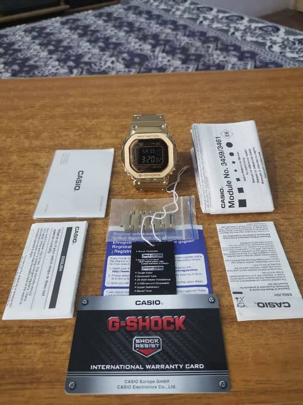 Casio G-Shock Watch – GMW-B5000GD-9DR(UK Imported) 0