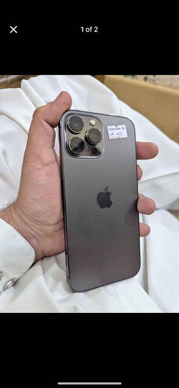 iphone 13 pro max  128 gb whater pak    85  bettry 0