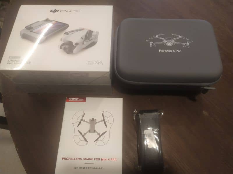 DJI Mini 4 pro Fly Combo Plus with 3 Batteries Brand new Sealed Pack 0