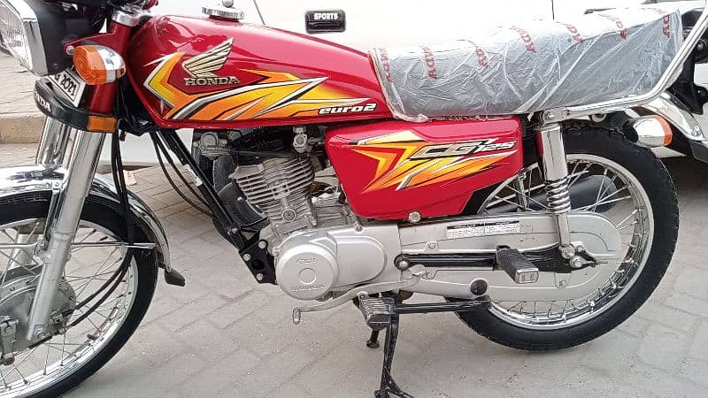 Honda 125cg 2021-meter running 7500 7