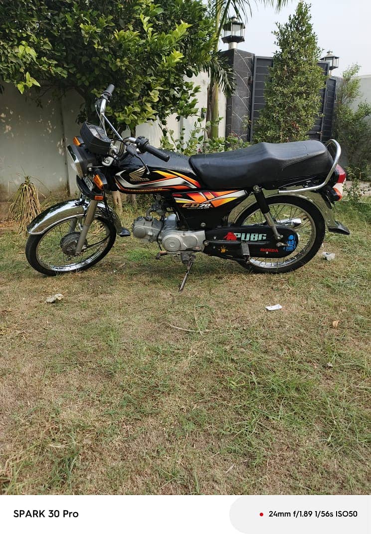 2022, 2021/22 Honda CD 70 like New condition bike 3