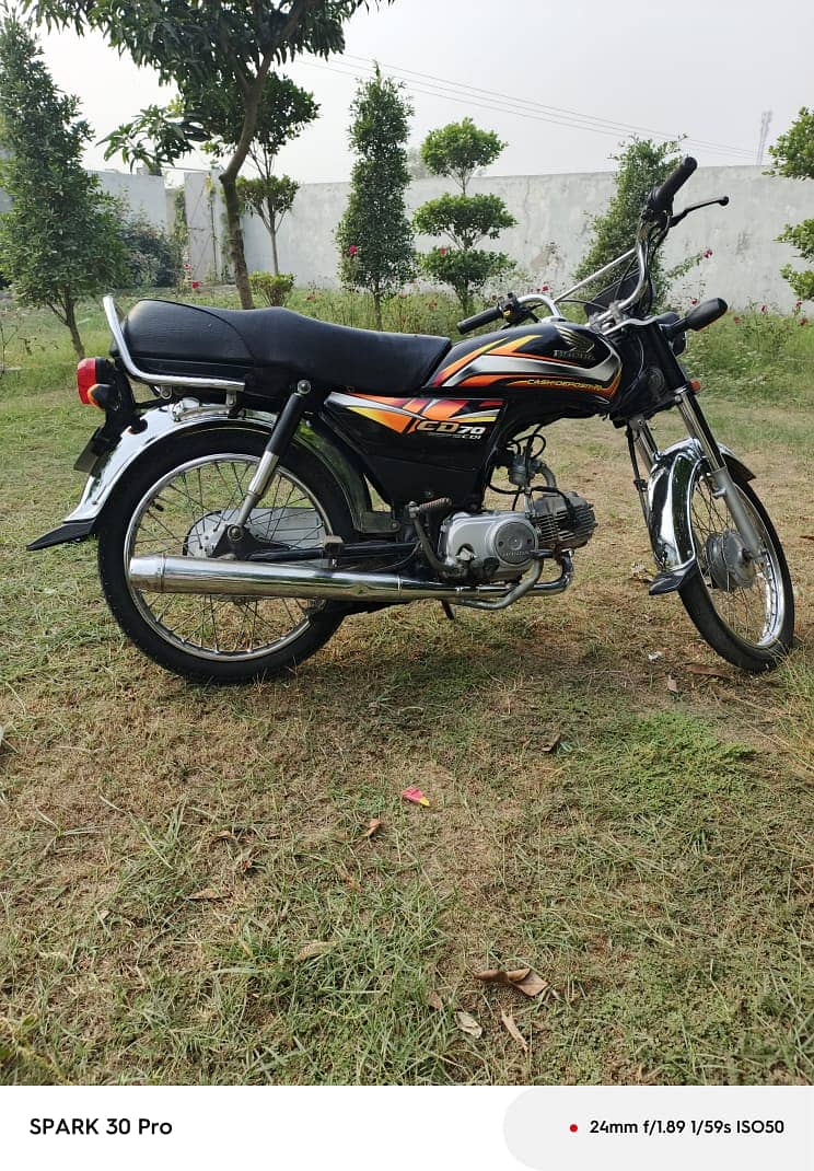 2022, 2021/22 Honda CD 70 like New condition bike 8