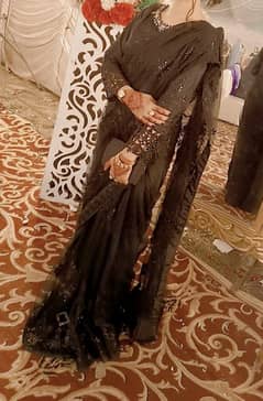 saree,black saree