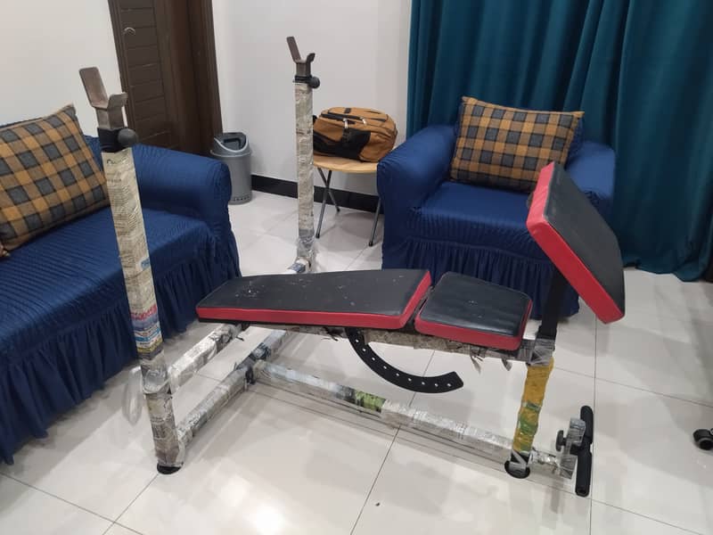 Premium quality GYM bench (Used) 100% condition 1