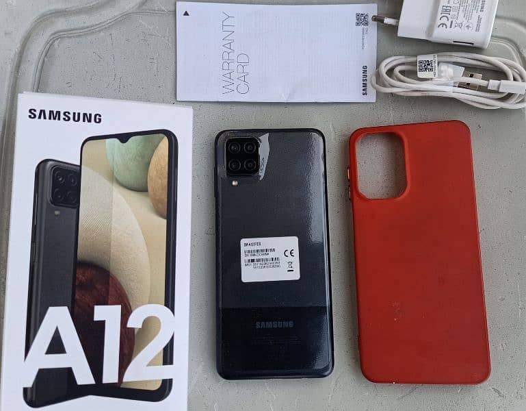 Samsung Galaxy A12 4/128GB,*2Month WaRnty"ist Hand"Lusssshh 10/9.5,* 1