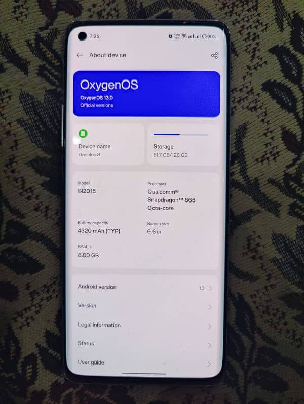 Oneplus 8 Exchange possible 1