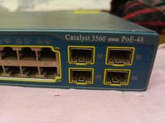 Cisco 3560 Catalyst POE 48 ports