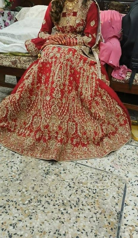 Brand new bridal lehnga from lahore 2