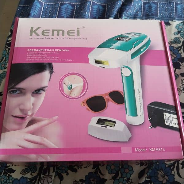 Kemei Laser Hair Removal Machine Smooth  Long-Lasting Results at Home 5