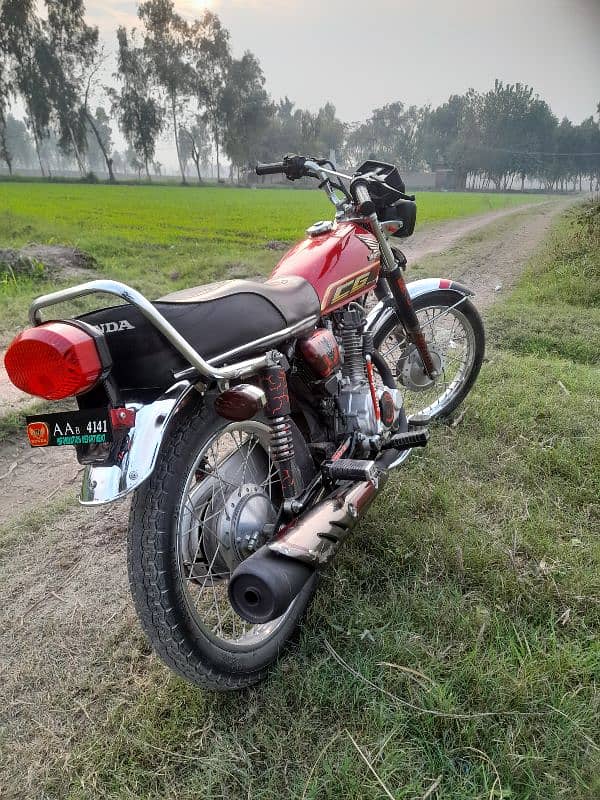 Honda 125 self start 6