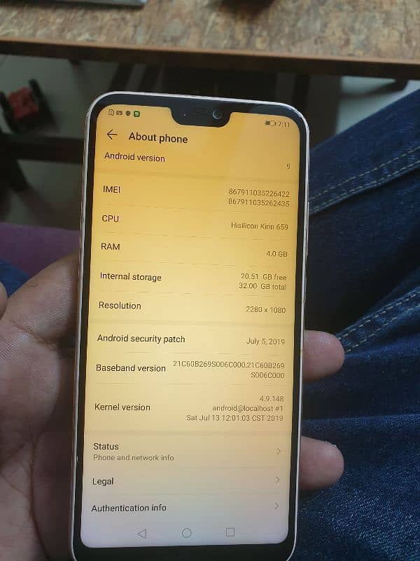 Huawei  p  20 lite  4-32  gb  shaded display 0