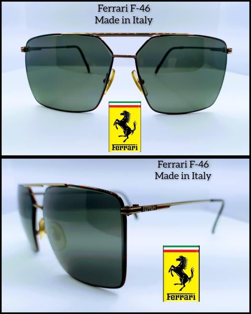 Original Jaguar Gold Plated Persol Ferrari Hilton Ray Ban Levis Rayban 18