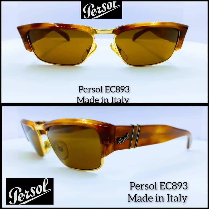 Original Jaguar Gold Plated Persol Ferrari Hilton Ray Ban Levis Rayban 19