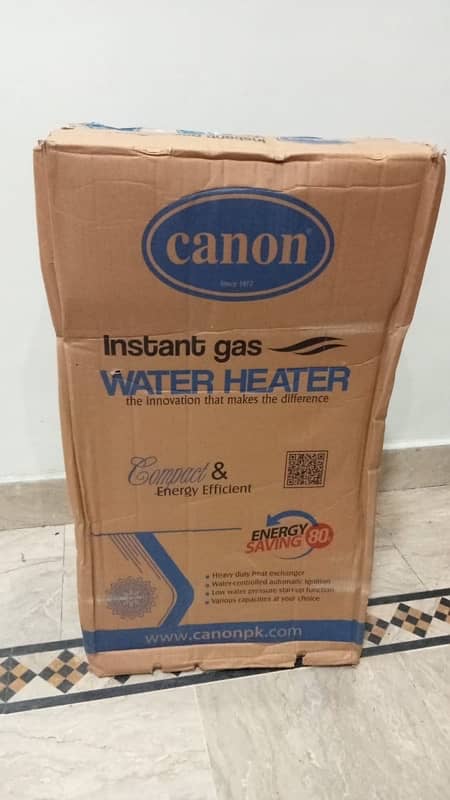 Canon Instant Geyser 8 Liter LPG 1