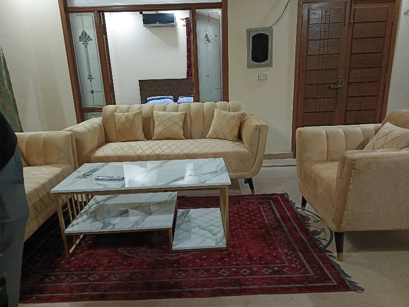 INDEPENDENT FURNISHED UPPER PORTION FAMILIES+ BACHELOR FOR RENT IN JOHAR TOWN LAHORE 1