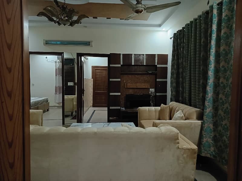 INDEPENDENT FURNISHED UPPER PORTION FAMILIES+ BACHELOR FOR RENT IN JOHAR TOWN LAHORE 7