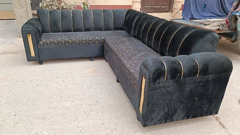 6 seat Lsahpe Sofa good quality 0