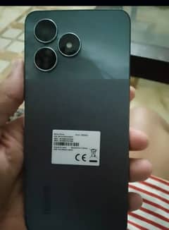 Realme note 50 Black Colour with Charger and box