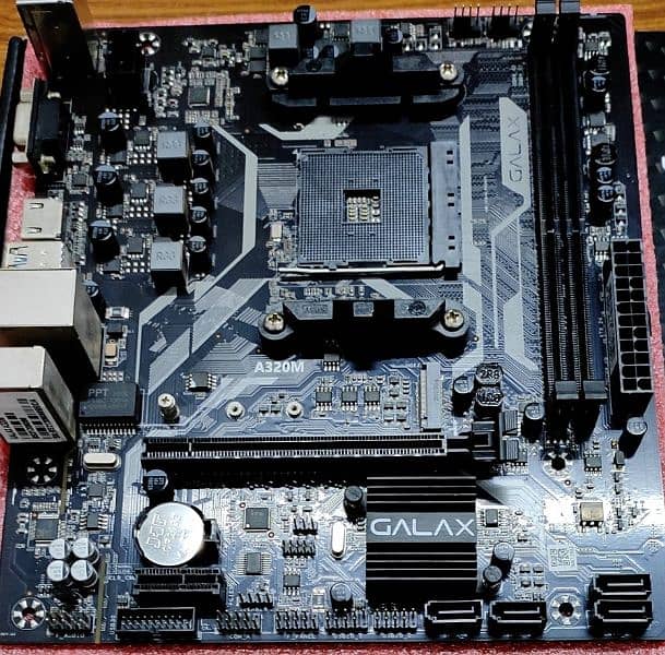 ryzen 5 2600 with Galax a320m Motherboard 1