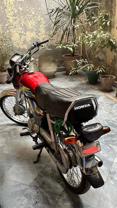 Honda CD 70 2021 Is Up For Sale. 4