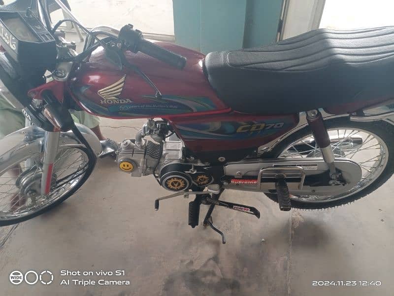 Honda CD 70 2024 model  condition bilkul saaf suthri ha . . 03004373787 2