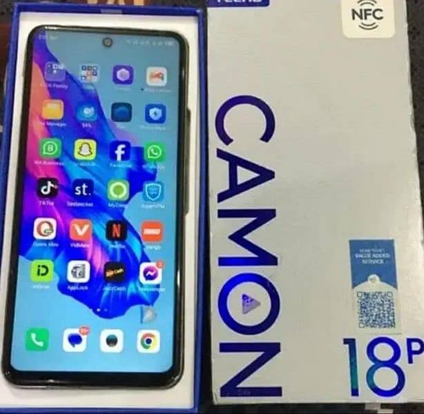 tecno camon 18p ok conditions urgent sale 1