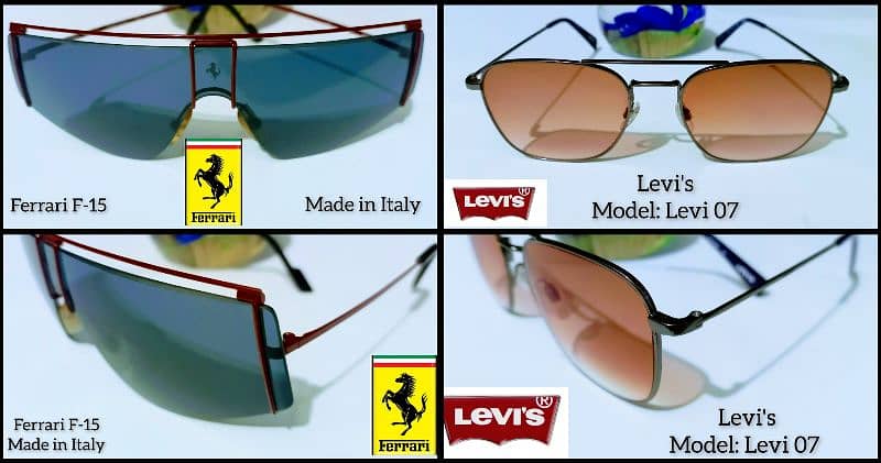 Original Photochromic Lacoste Gold Plated Persol Ray ban Levis Rayban 10