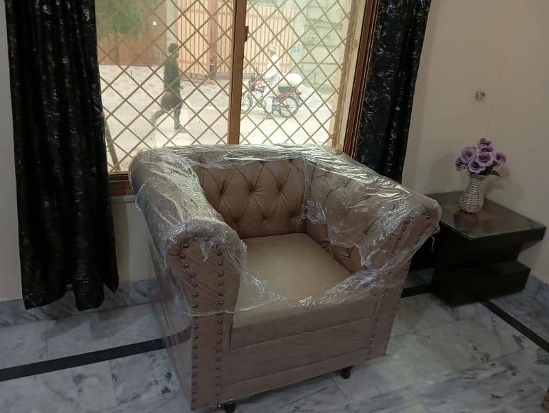 brand new 7 seater sofa set for sale (3+2+1+1). price 120000 3