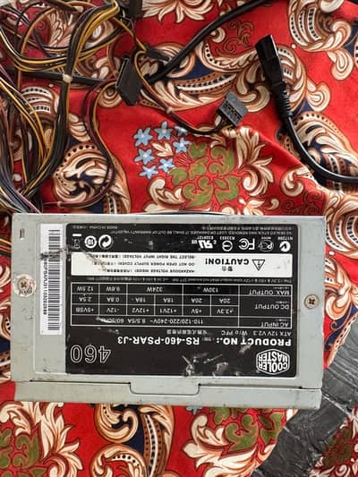 460 waat cooler master psu with 6pin gpu connector