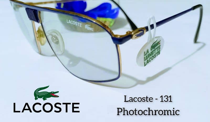 Original Photochromic Lacoste Gold Plated Persol Ray ban Levis Rayban 0