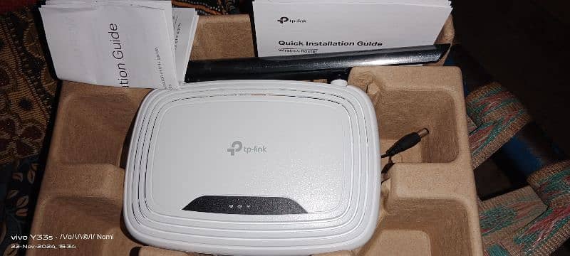 Tp link router black antina new 3