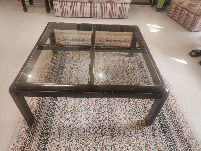 Sheesham Pure Center Table & 2 Side table Set @ 35,000 2