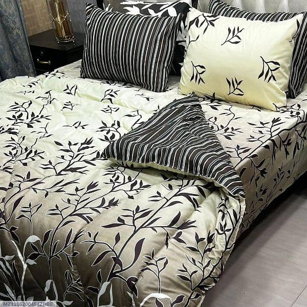 6 PCs Premium Razai Set (Cotton Fabric) 5