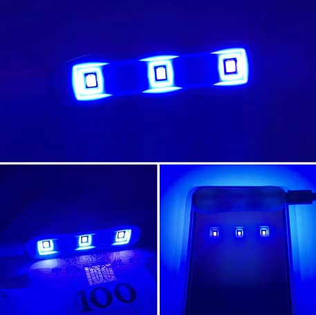 Ultra voilet lights for Currency testing 0