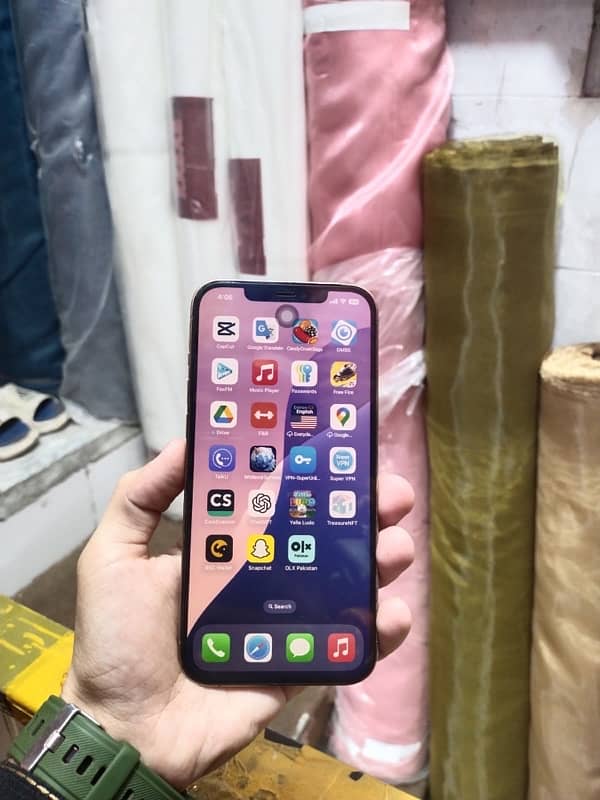 iPhone 12  pro max non pta 256 GB back side crik 3