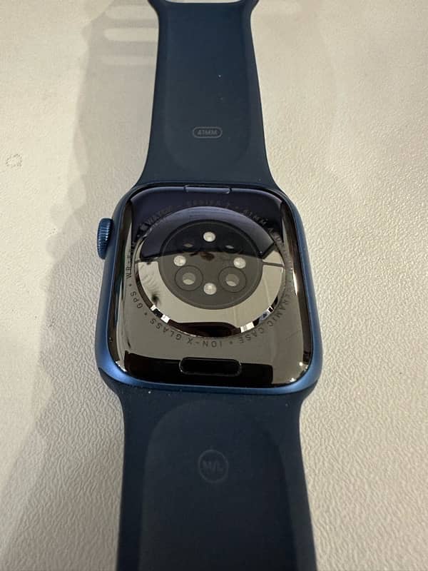 Apple Watch Series 7 41mm Blue Aluminum GPS 3