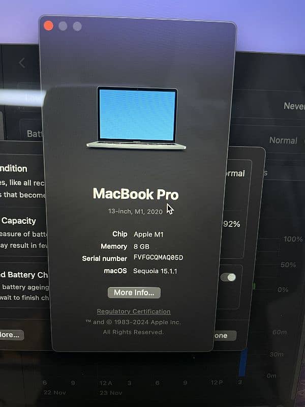 MacBook Pro M1 2020 (86 cycle count) 2