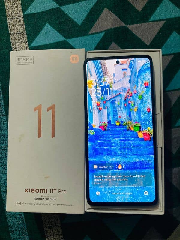 mi 11t pro 12gb 256gb with 120 watt charger read add 0