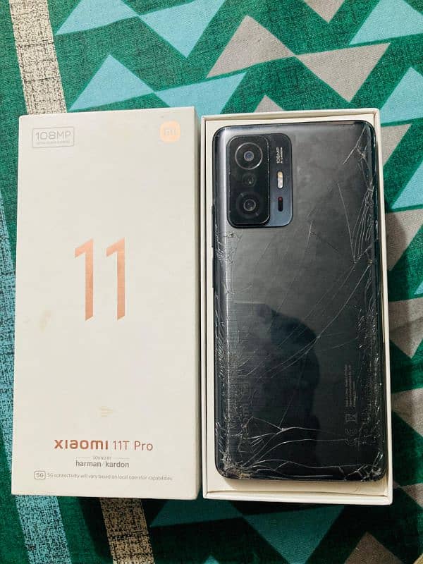 mi 11t pro 12gb 256gb with 120 watt charger read add 1