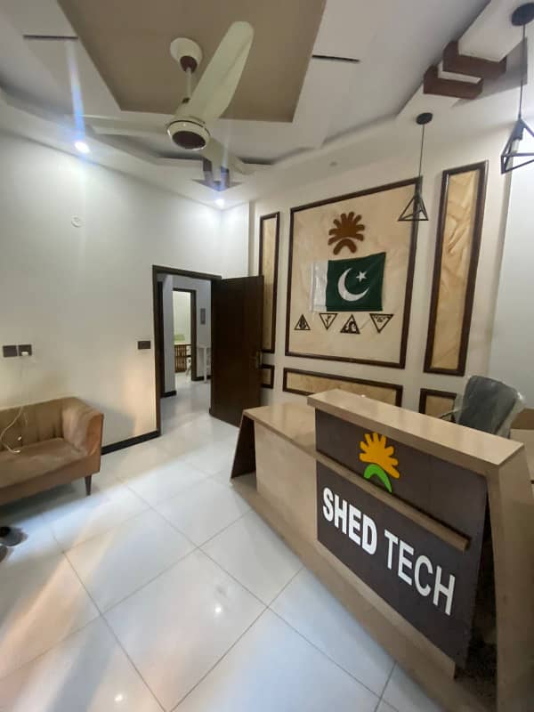 Ground floor portion office for rent 2000sqft in shahar e Faisal 3