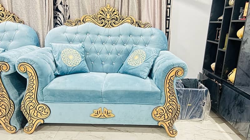 Taj sofa set |6 seater(3+2+1) | Brand new | Elegant clr | Master Molty 1