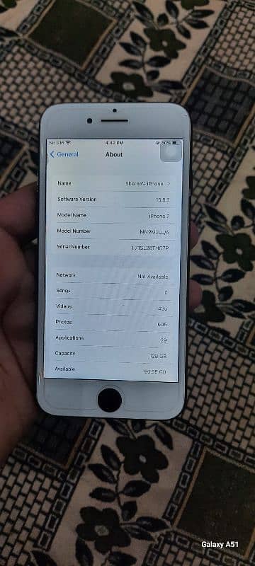 Iphone 7 128Gb Pta Approved 0