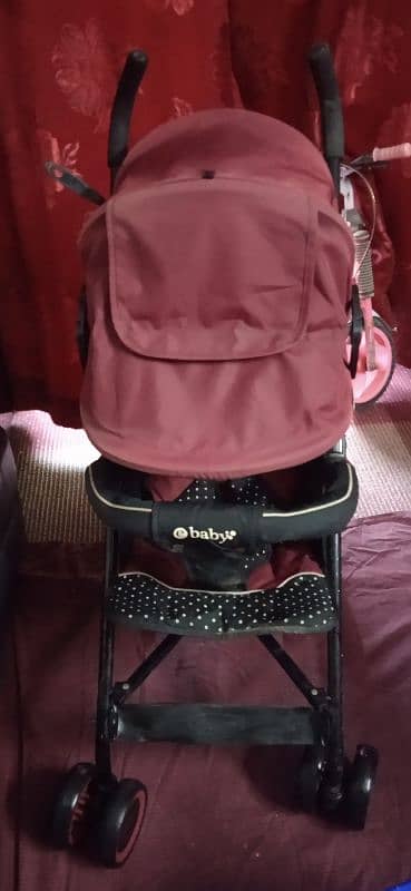 kids stroller in good condition 1