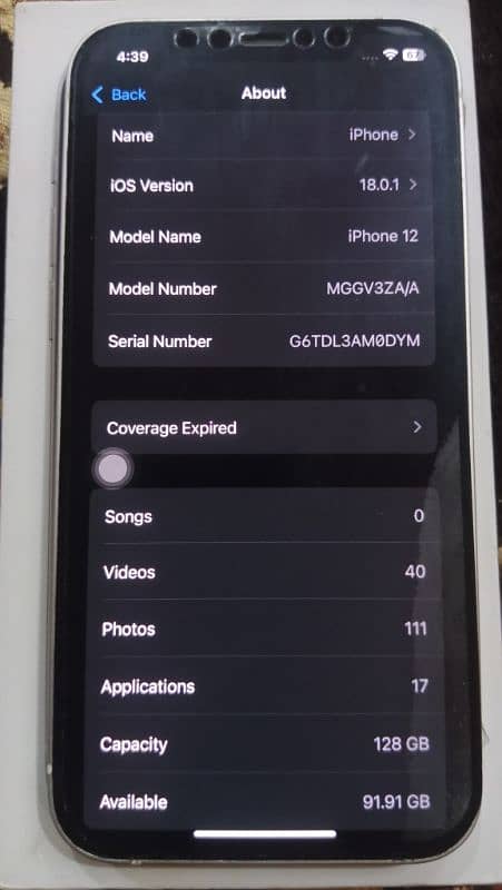 iPhone 12(128 GB) 6