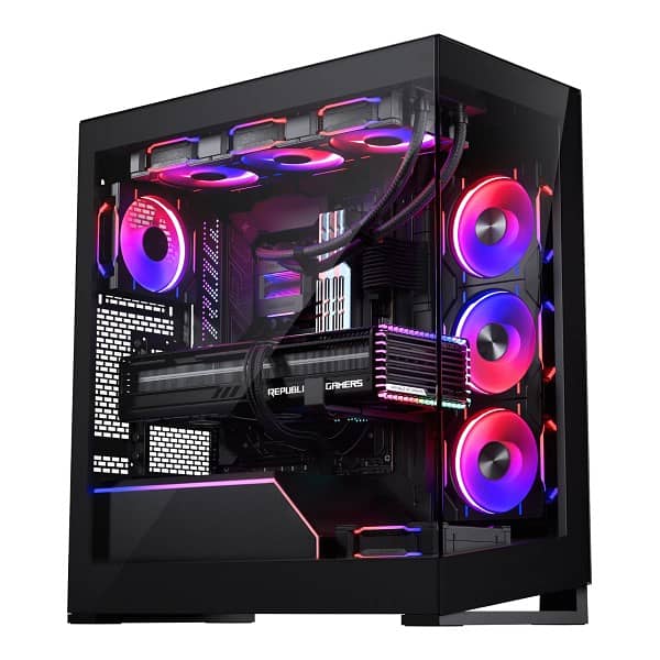 Gaming PC AMD Ryzen 5 2600 Six-Core Processor 3.40 GHz 0