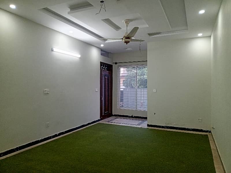 Beautiful House Ground Portion Available For Rent In D12 Islamabad 7