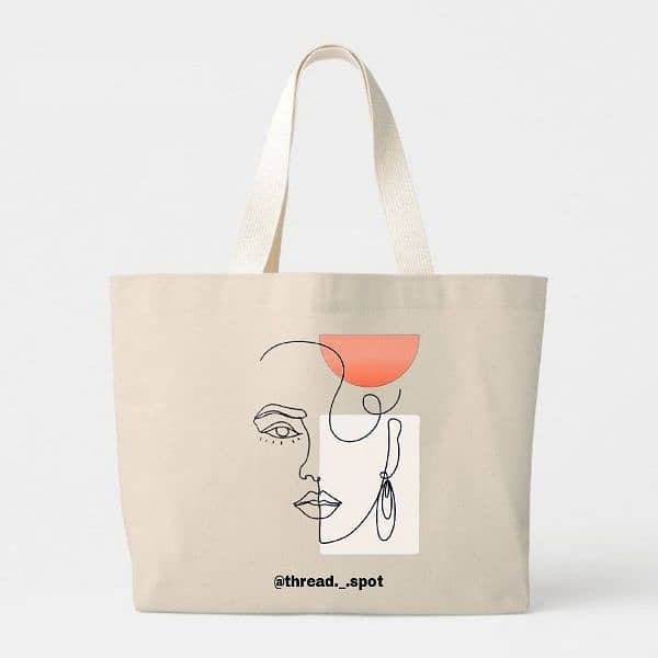 customise tote bag large 0